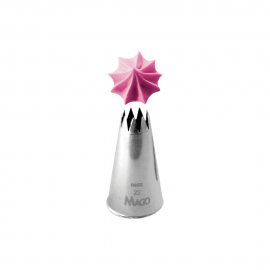 Bico de Confeitar Pitanga Inox Modelo 22