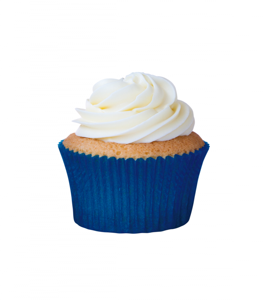 Forminha Greasepel Cupcake Azul Royal N.0 Lisa 45un