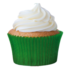 Forminha Greasepel Cupcake Verde Bandeira N.0 Lisa 45un