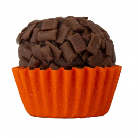 Forminha Papel Laranja N.04 Lisa 100un