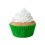 Forminha Greasepel Mini Cupcake Verde Bandeira N.02 Lisa 45un