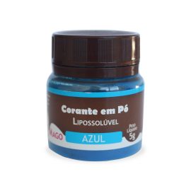 Corante Alimentício em Pó Lipossolúvel Azul 5g