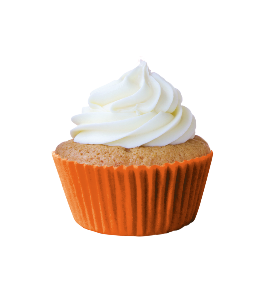 Forminha Greasepel Mini Cupcake Laranja N.02 Lisa 45un