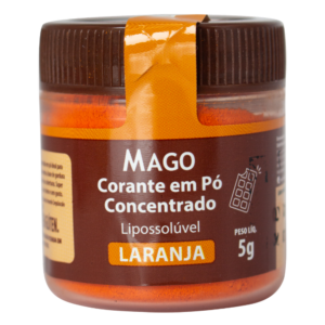 Corante Alimentício em Pó Lipossolúvel Laranja 5g