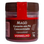 Corante Alimentício em Pó Lipossolúvel Vermelho 5g