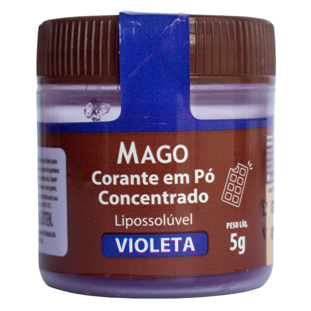 Corante Alimentício em Pó Lipossolúvel Violeta 5g