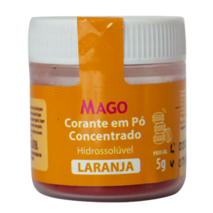 Corante Alimentício em pó Hidrossolúvel Laranja 5g