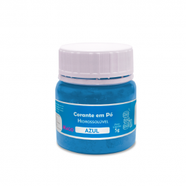 Corante Alimentício em pó Hidrossolúvel Azul 5g