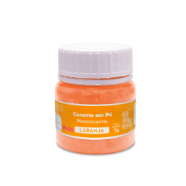 Corante Alimentício em pó Hidrossolúvel Laranja 5g