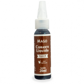 Corante Alimentício líquido marrom 20ml