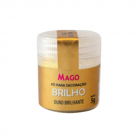 Pó para Decoração Ouro Brilhante 5g