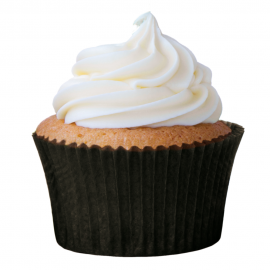 Forminha Greasepel Cupcake Preto N.0 Lisa 45un