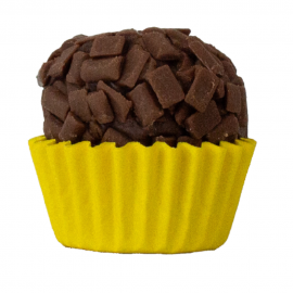 Forminha Papel Amarelo N.04 Lisa 100un