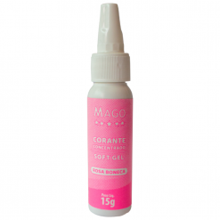 Corante Alimentício Soft Gel Rosa Boneca 15g