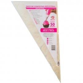 Saco de Confeitar Descartável Industrial 50UN