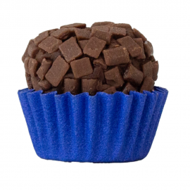 Forminha Papel Azul Royal N.04 Lisa 100un