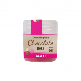 Corante Alimentício para Chocolate Rosa 6g 1un