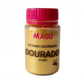 Pó para Decoração Dourado Puro 40g