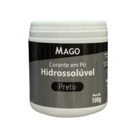 Corante Alimentício em pó Hidrossolúvel Preto 100g