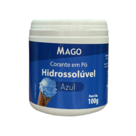 Corante Alimentício em pó Hidrossolúvel Azul 100g