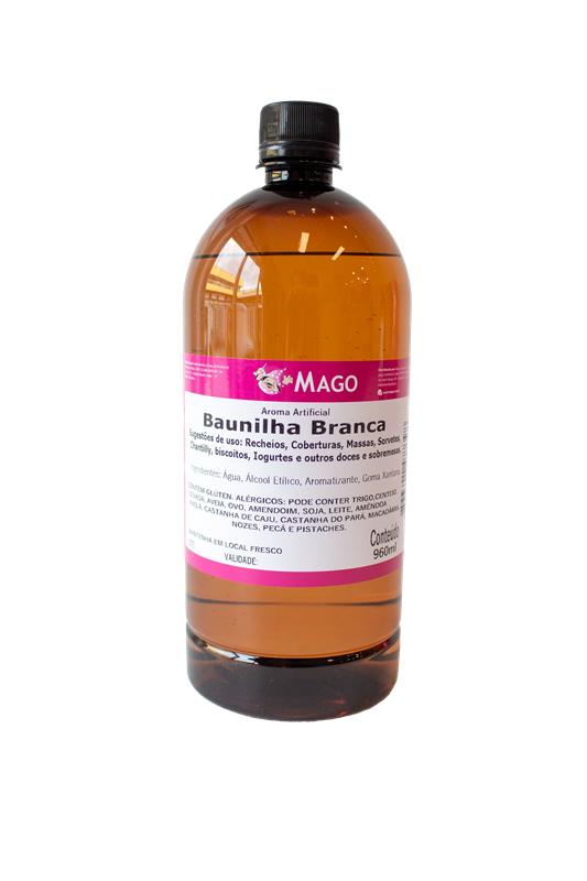 Aroma Artificial de Baunilha Branca 960ML